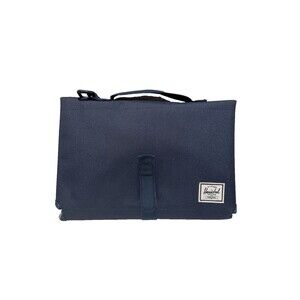 New Herschel Kids Foldable Changing Mat Navy Blue & Red